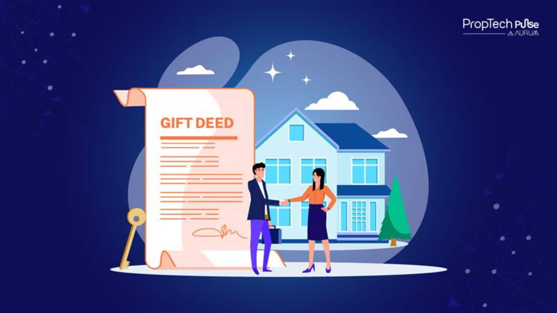 Gift Deed and rules