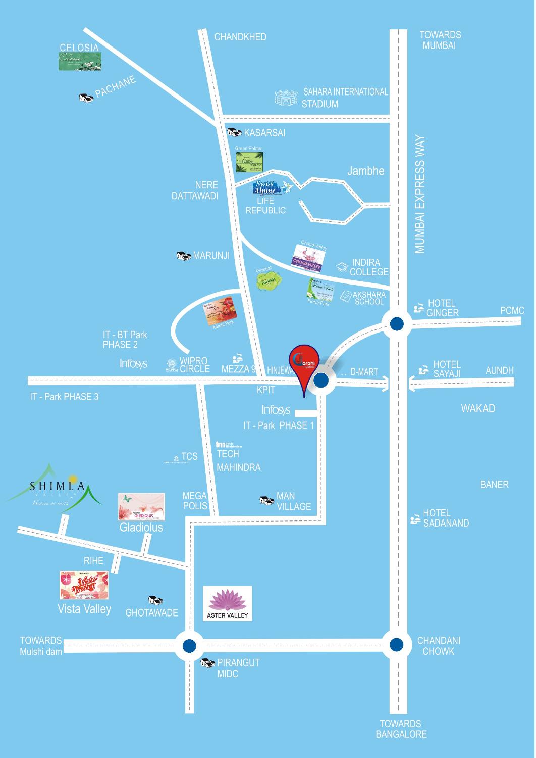 Images for Location Plan of Aarohi Vista Valley