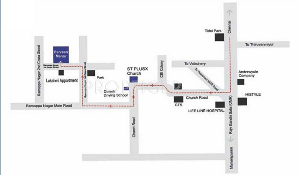 Images for Location Plan of Agni Parveen Manor