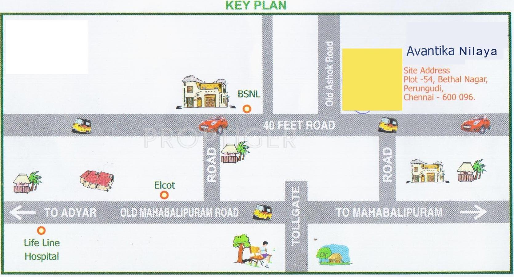 Images for Location Plan of Kosalram Avantika Nilaya
