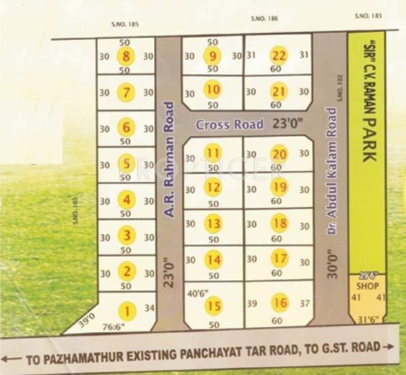 Images for Layout Plan of Senthil Oscar Avenue