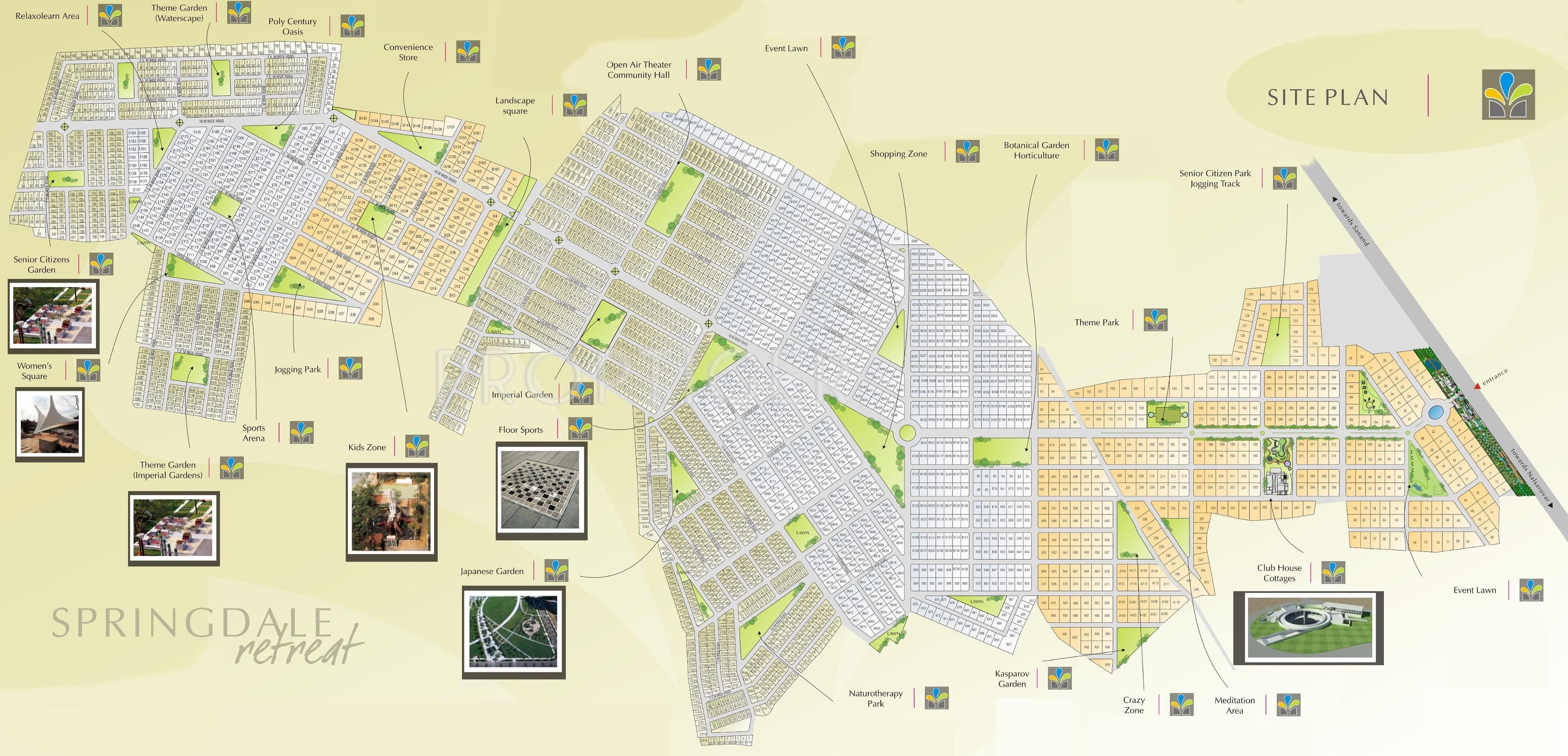 Images for Layout Plan of Sandesh Springdale Retreat