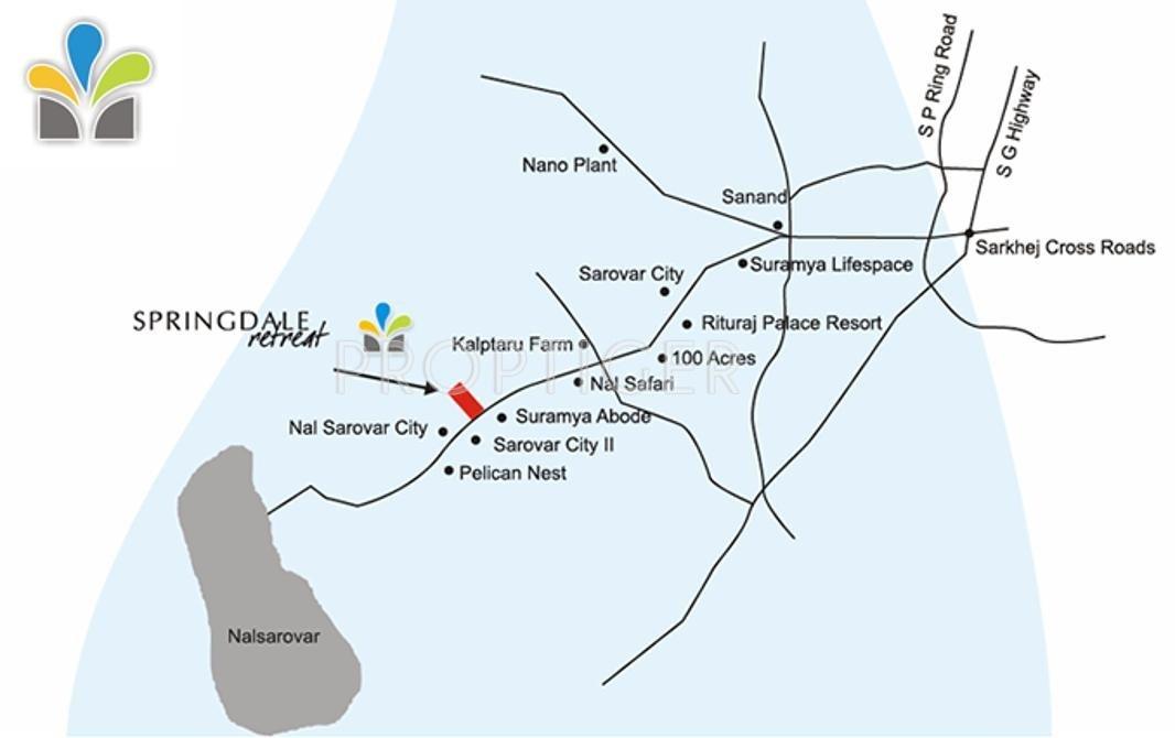 Images for Location Plan of Sandesh Springdale Retreat