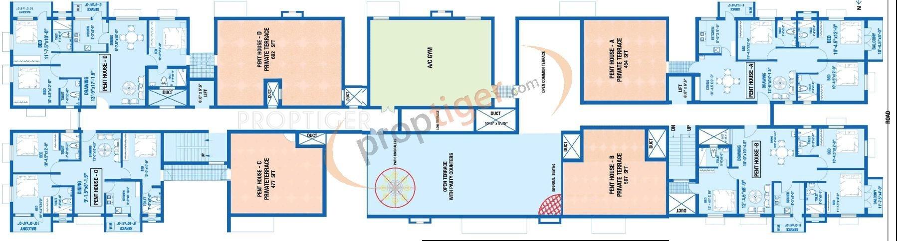 Images for Cluster Plan of Praveen Arya Square