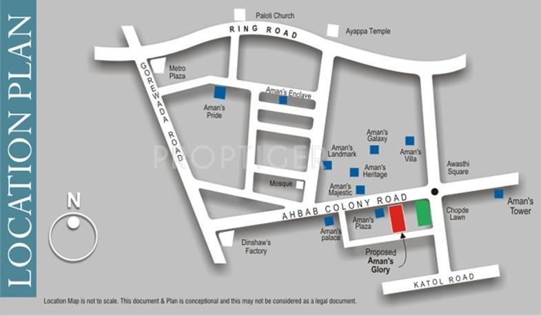 Images for Location Plan of Green Aman Glory