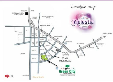  celestia Location Plan