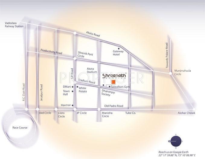 Images for Location Plan of Shreenath Vertica