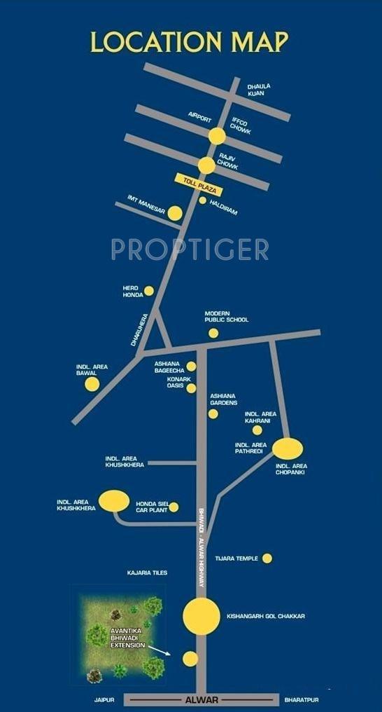 Images for Location Plan of Ganpati Bhiwadi Extension