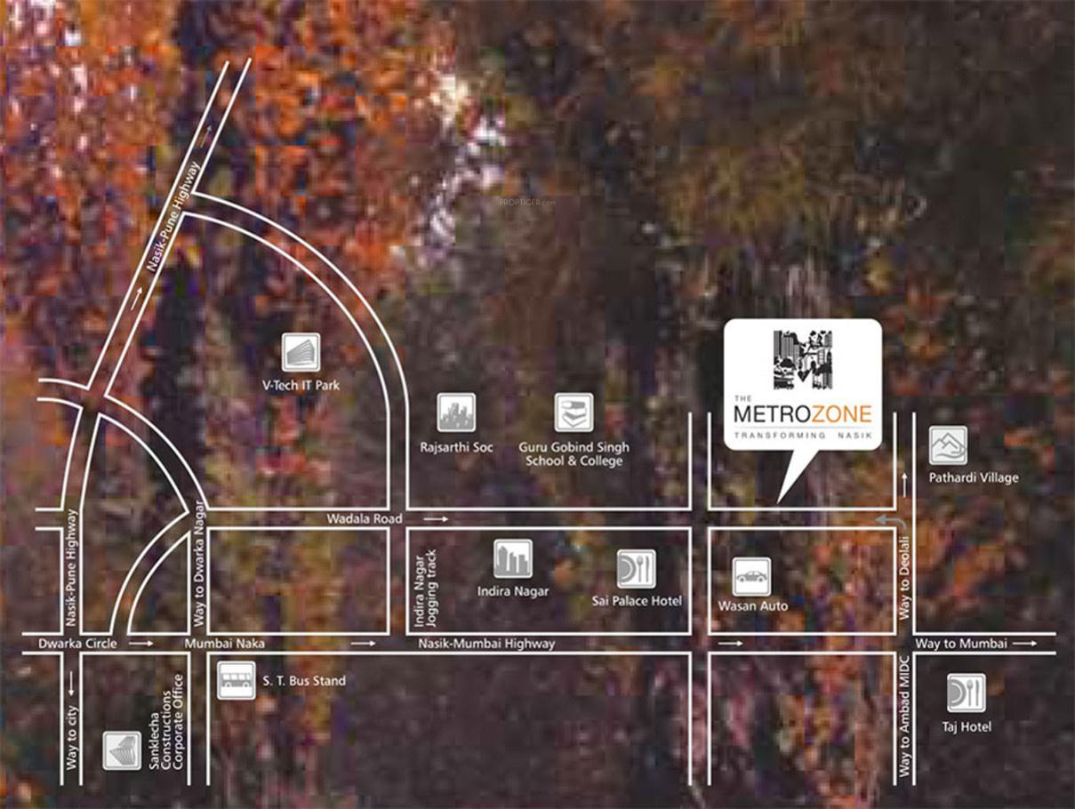 Images for Location Plan of Sanklecha The Metrozone Kingstone D1