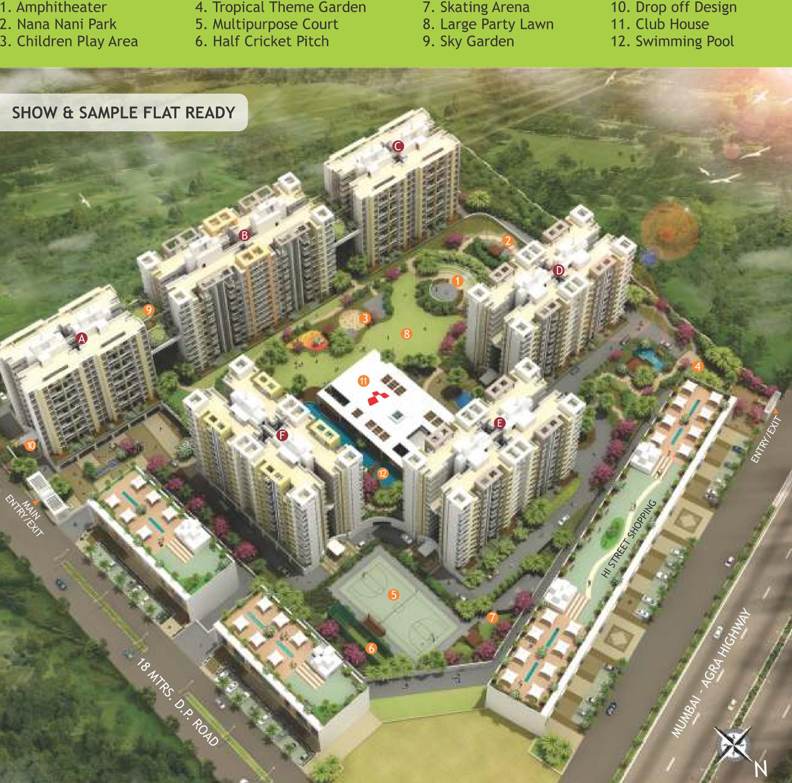 Images for Site Plan of Nandan Carnival C Building