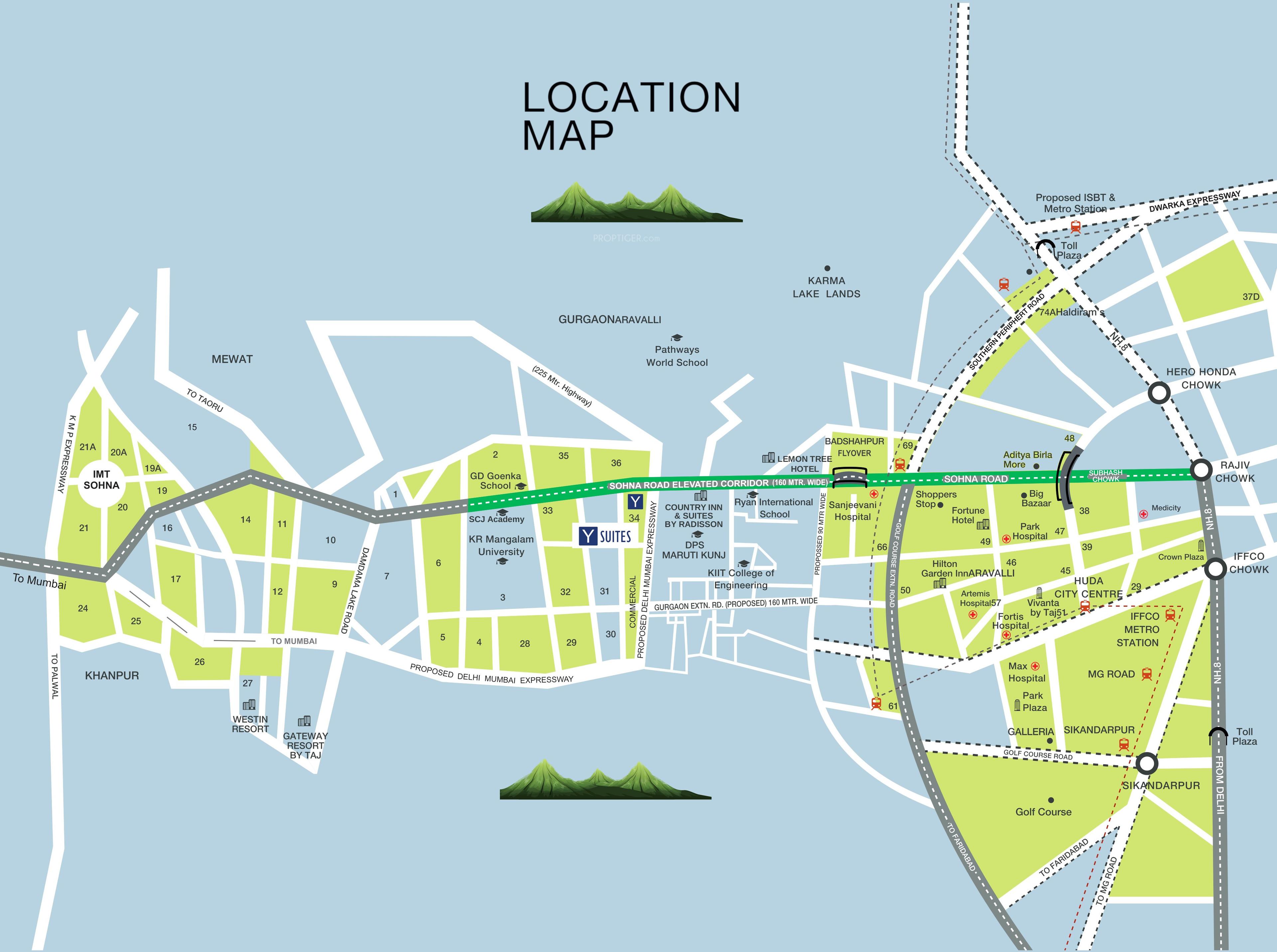 Images for Location Plan of CHD Commercial Colony