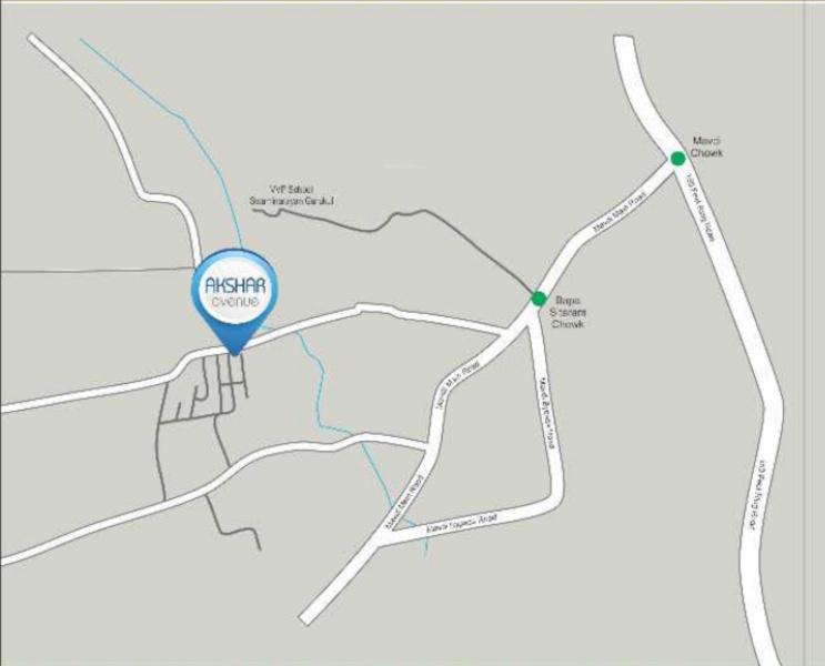  akshar-avenue Location Plan