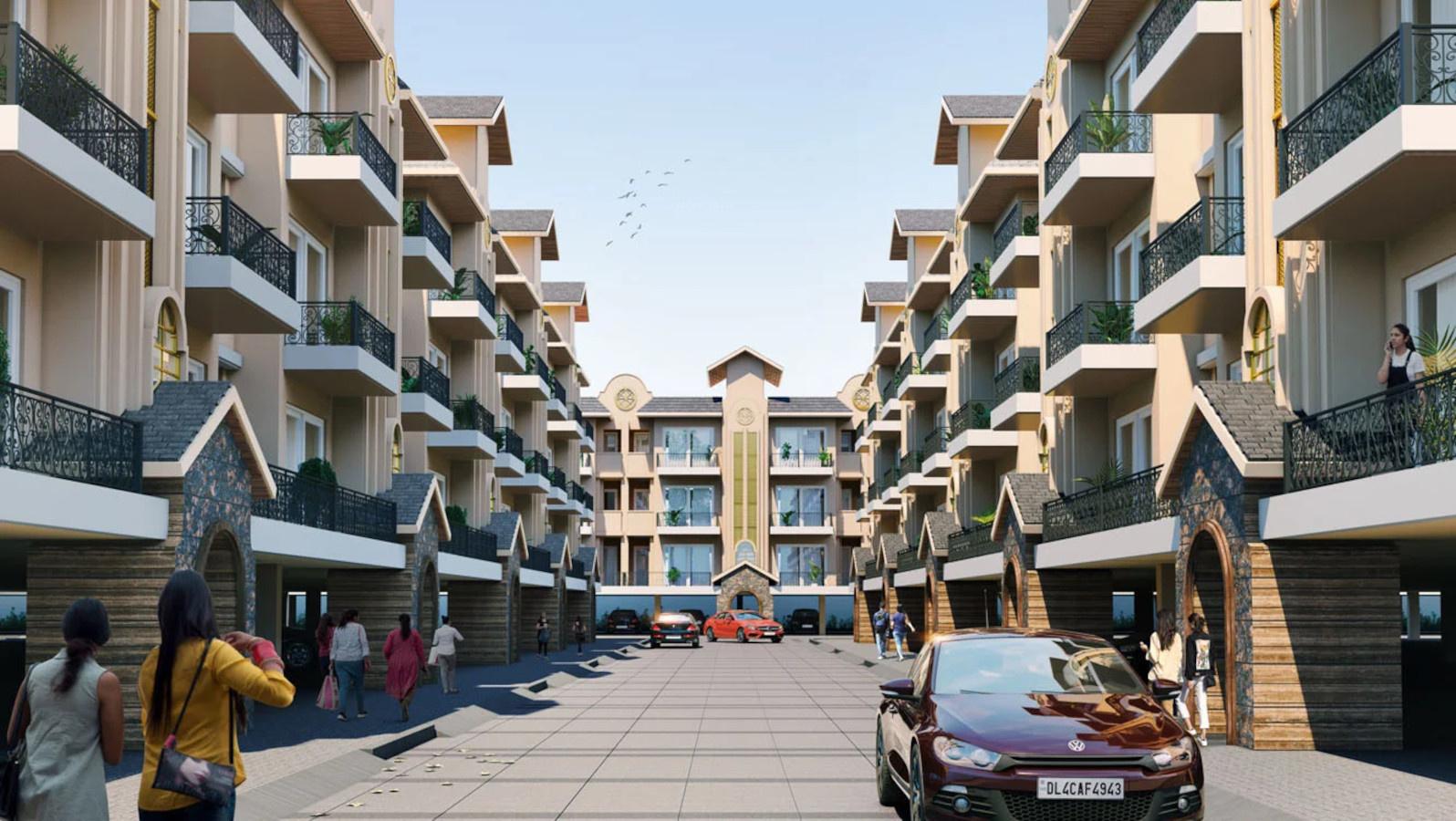  city-of-dreams-zirakpur Elevation