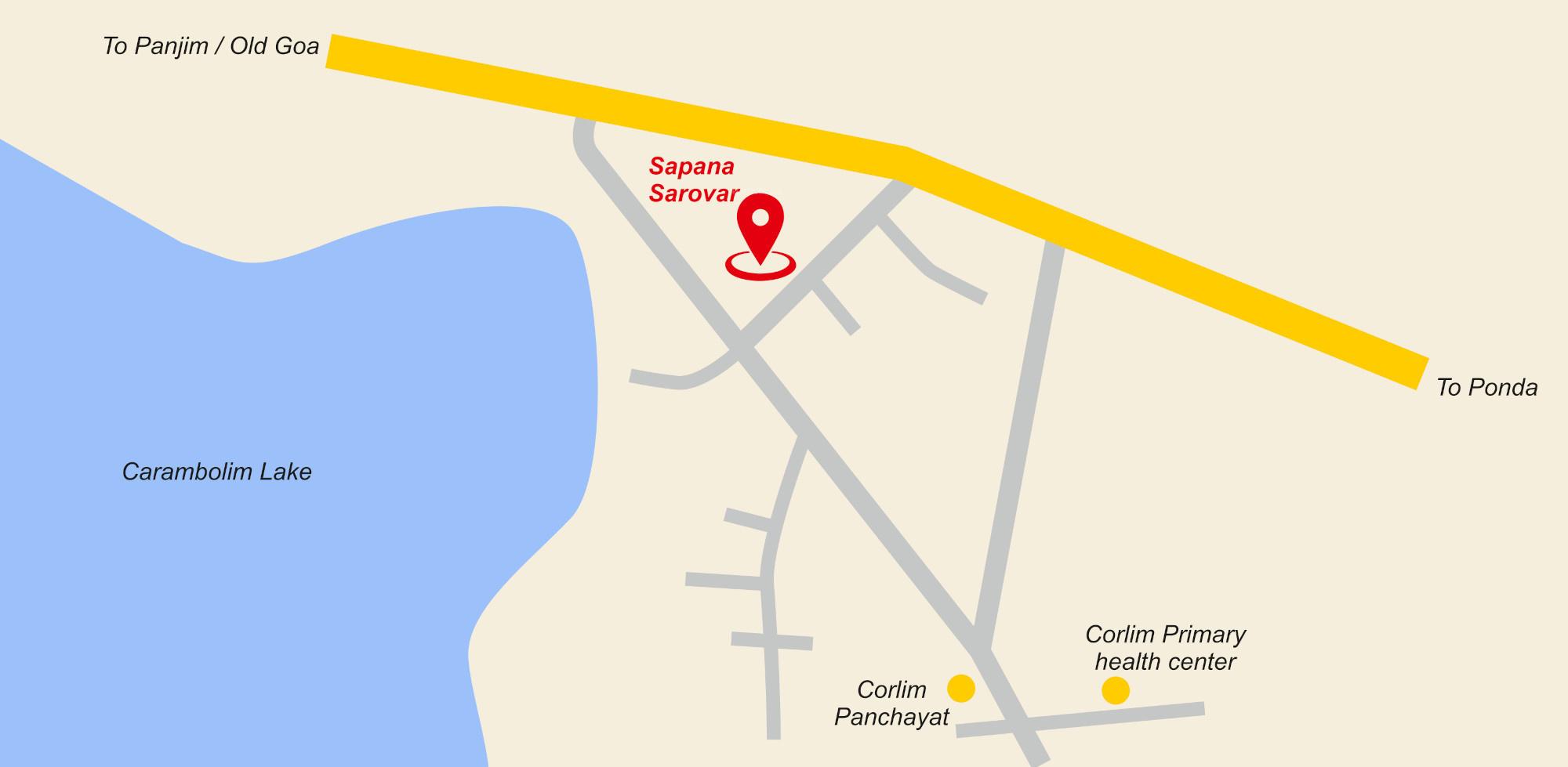  sapana-sarovar Location Plan