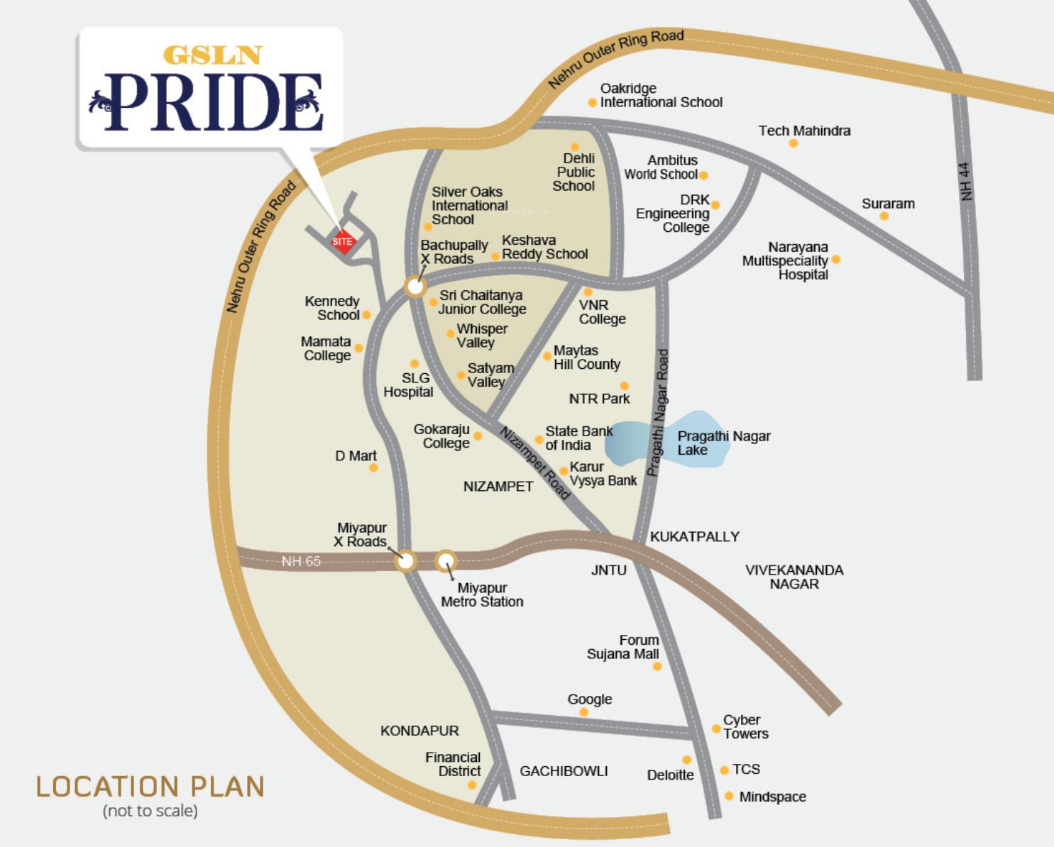  pride Location Plan