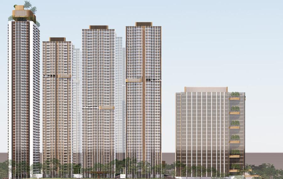  25-hourlife-tower-b1 Elevation