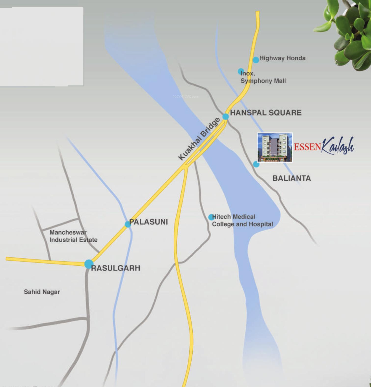  kailash Location Plan