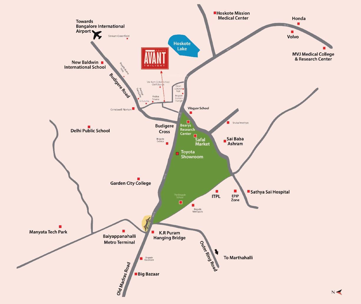  avant-twilight Location Plan