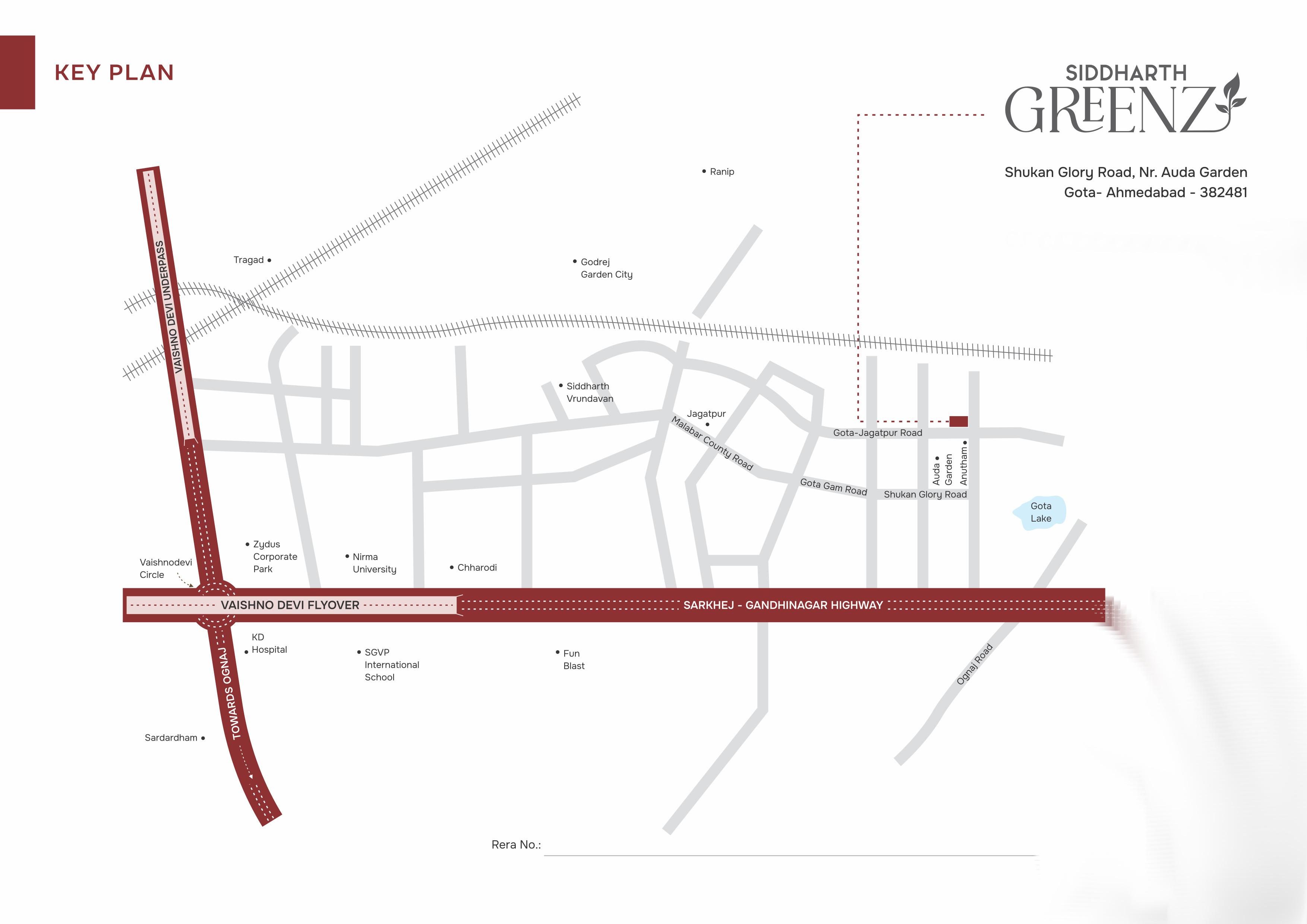 greenz Location Plan