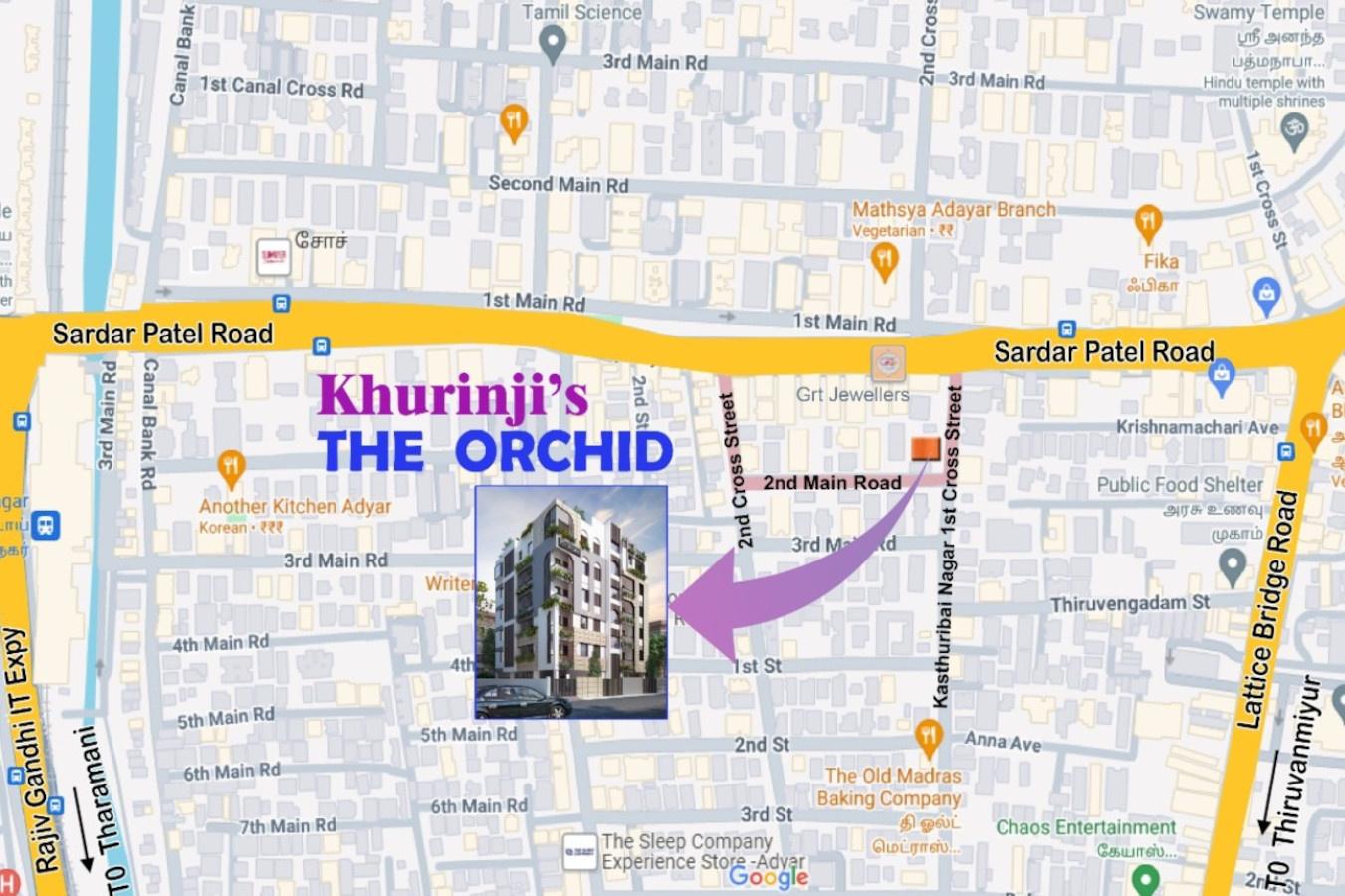  the-orchid Location Plan