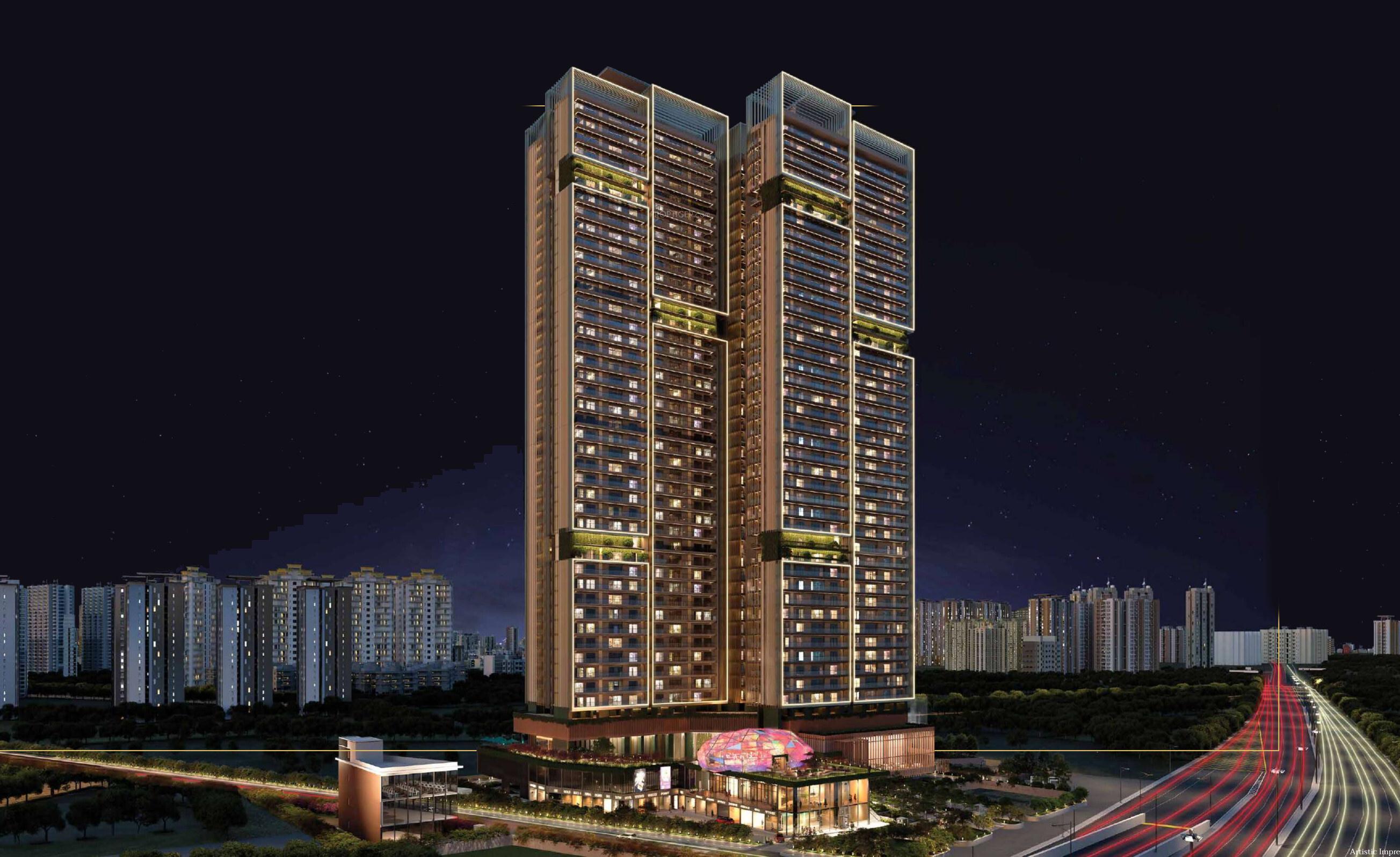  twin-tower-dxp Elevation