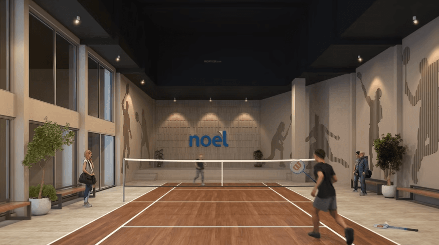  the-feather Badminton Court