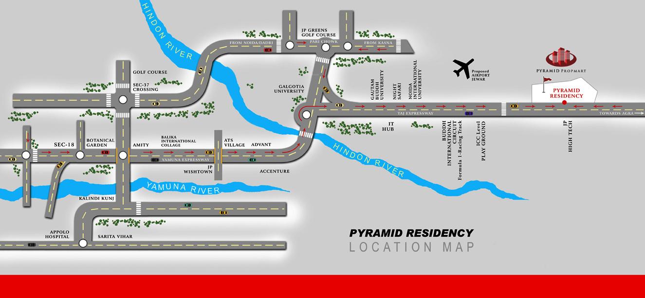 Images for Location Plan of Pyramid Propmart Pyramid Residency