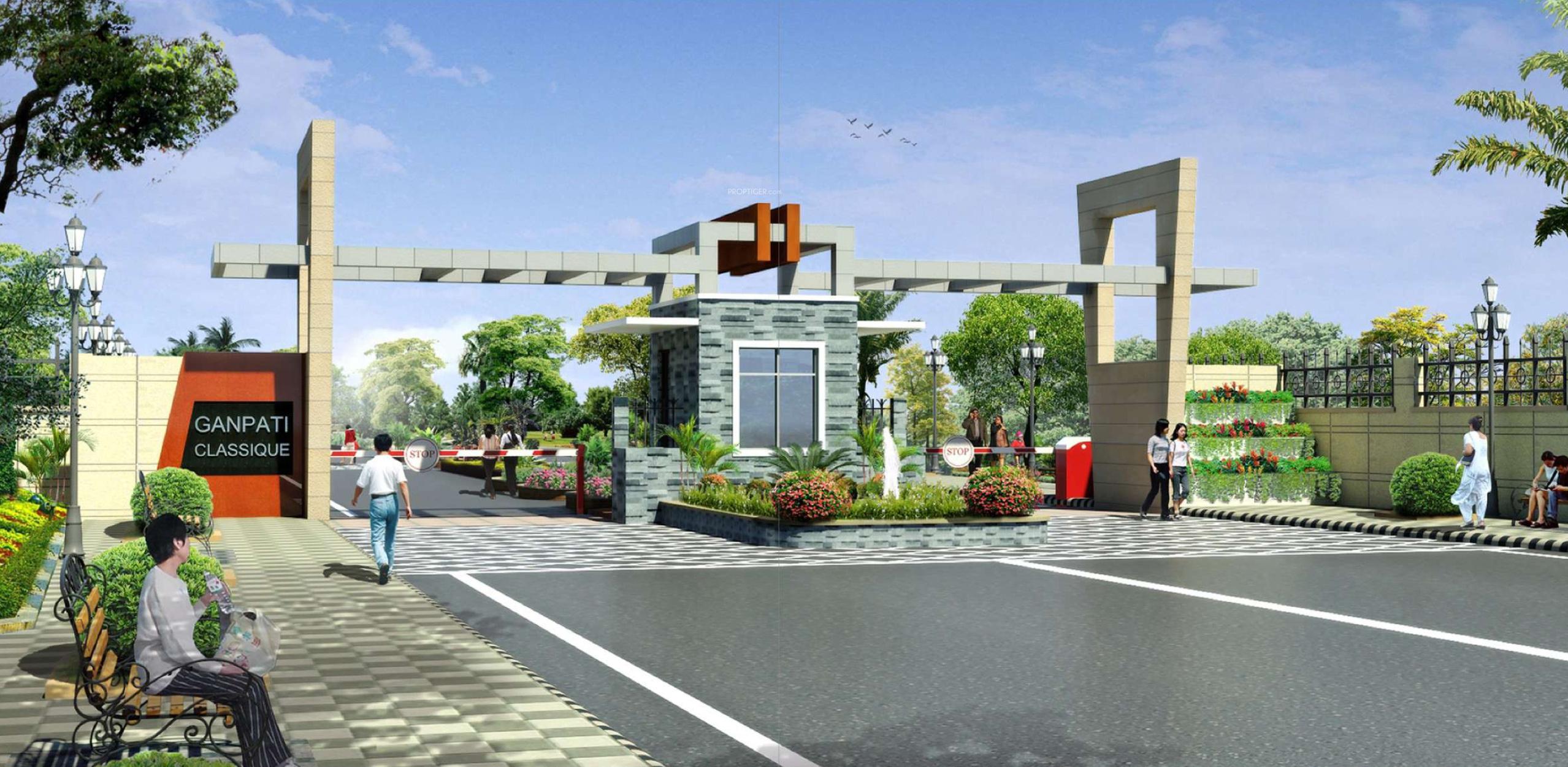  classique Entrance Gate Security Cabin