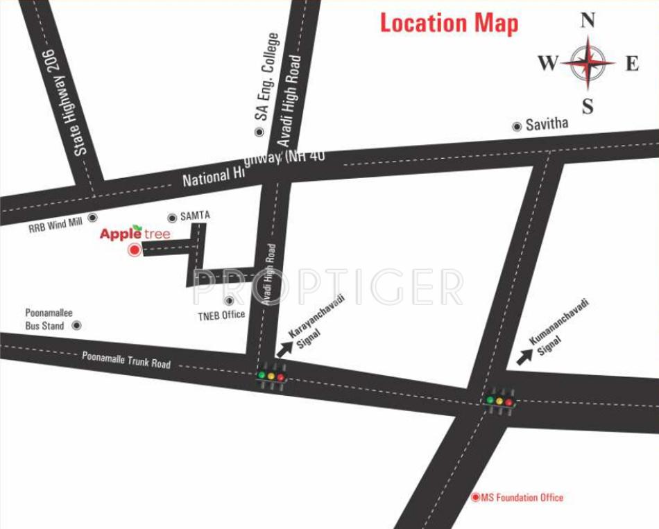 ms-foundations apple-tree Location Plan