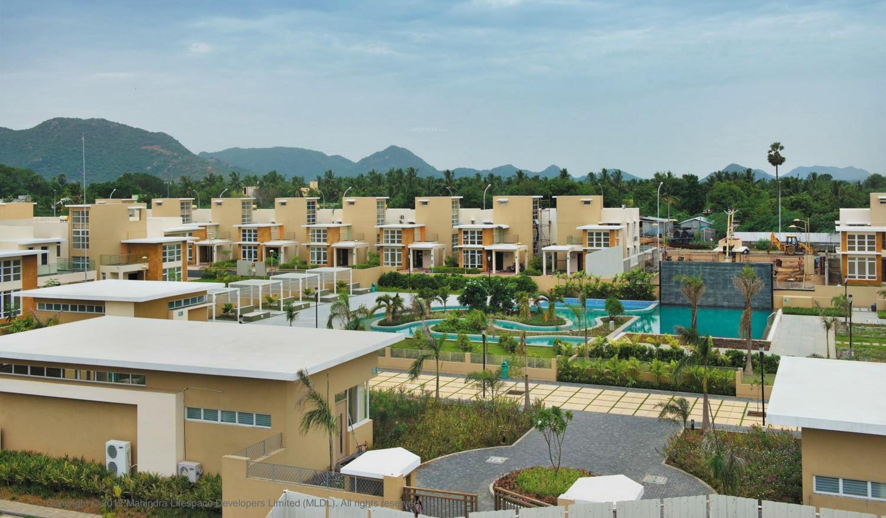 Images for Elevation of Mahindra Aqualily Villa