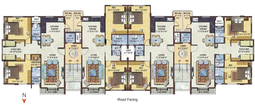 Images for Cluster Plan of Thakkers Harmony