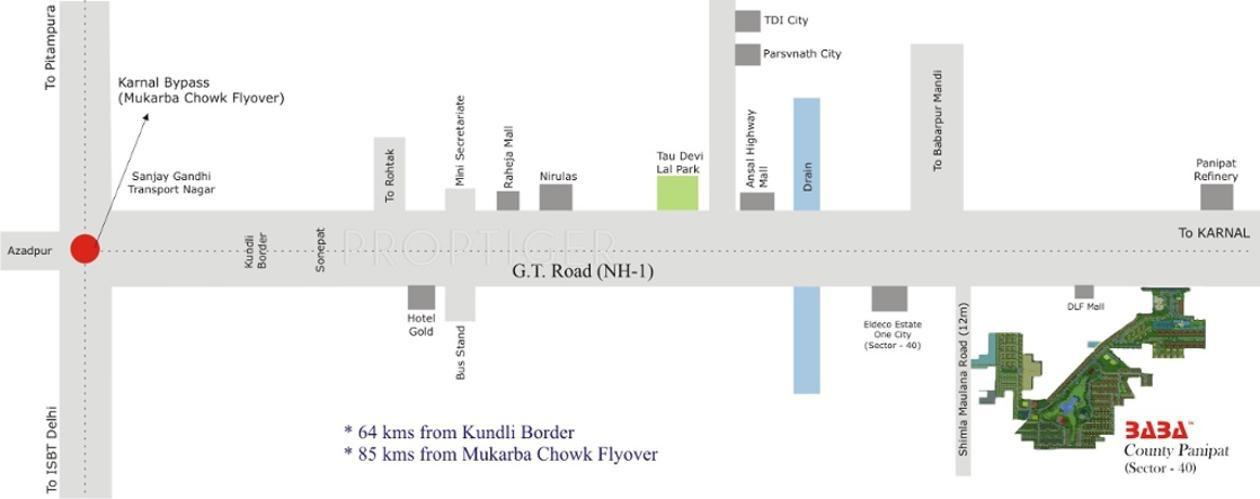 Images for Location Plan of ETT Baba County
