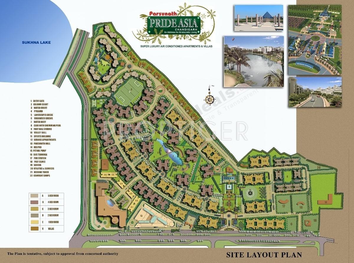 Images for Layout Plan of Parsvnath Prideasia