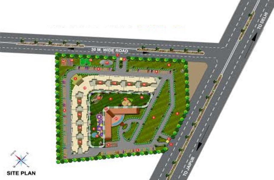 Images for Site Plan of AMR Ojasvi Elina