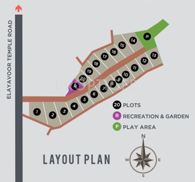 Images for Layout Plan of Sreerosh Best Plots