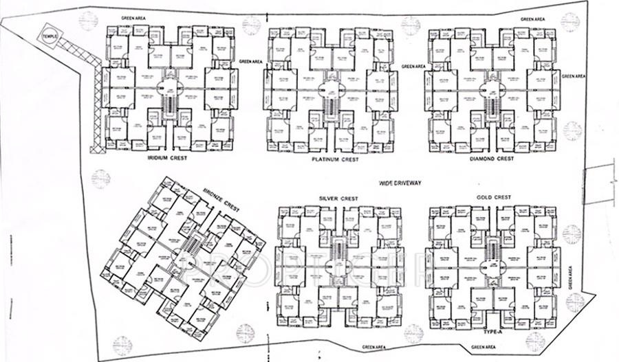 vasundhara-group crest Layout Plan