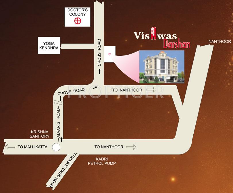 Images for Location Plan of Vishwas Darshan