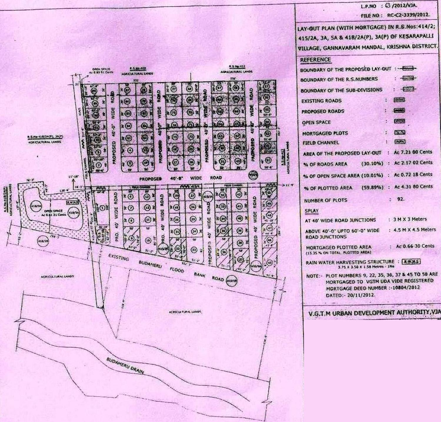 Images for Layout Plan of Subhagruha Sukrithi Anantha