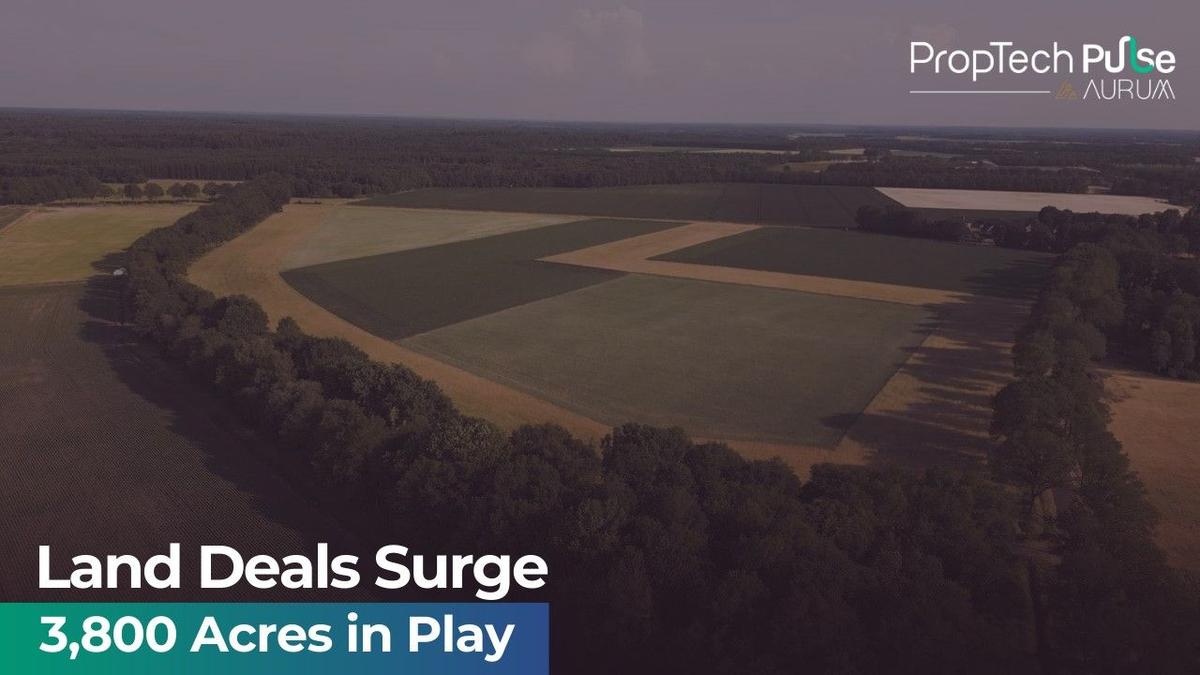 Land Deals Surge: 3,800 Acres for Housing and Tech