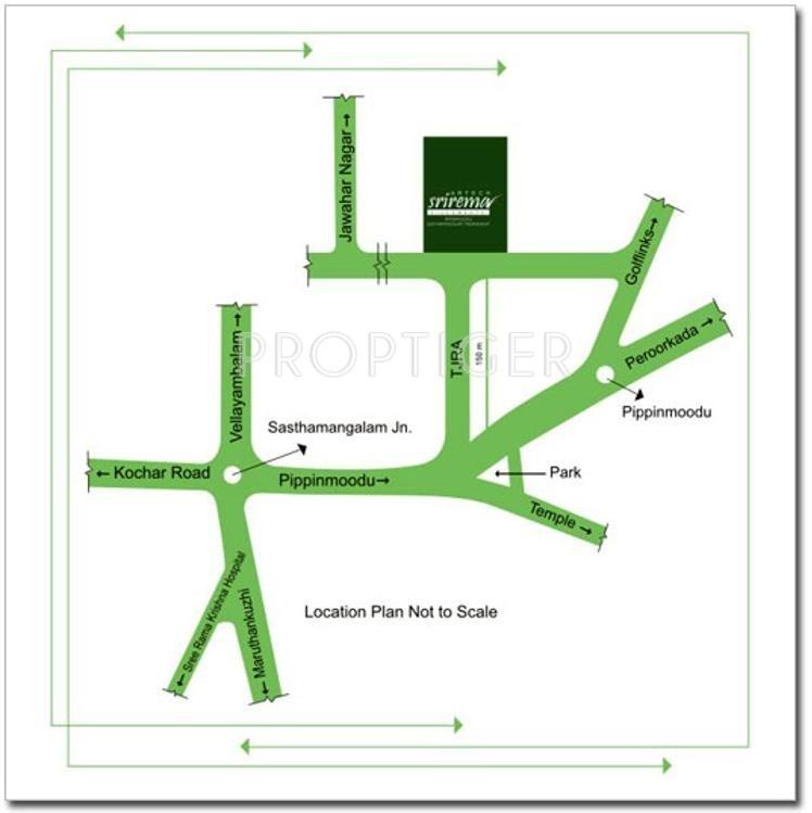Images for Location Plan of Artech Srirema Villaments