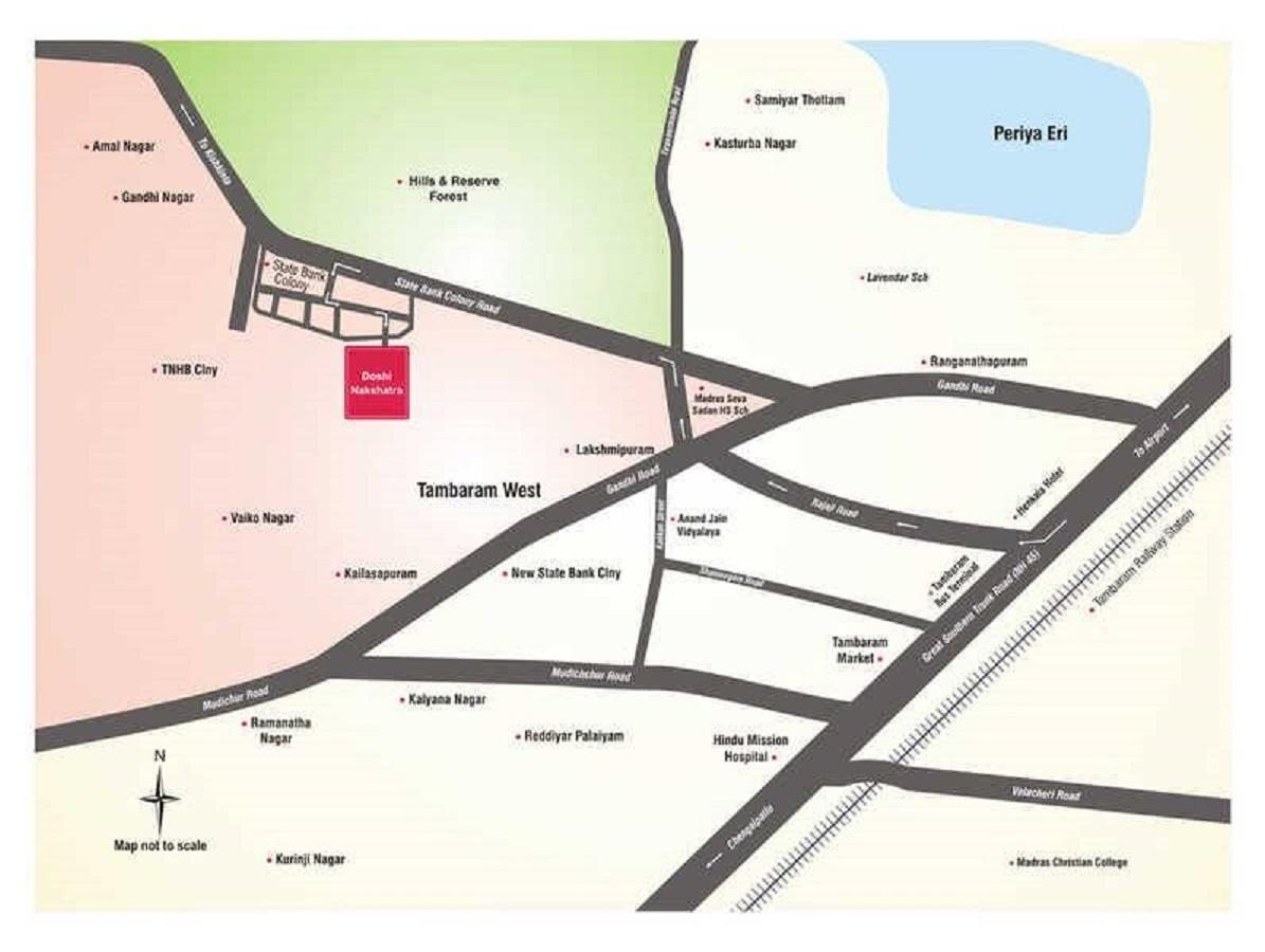 nakshatra-ii Location Plan