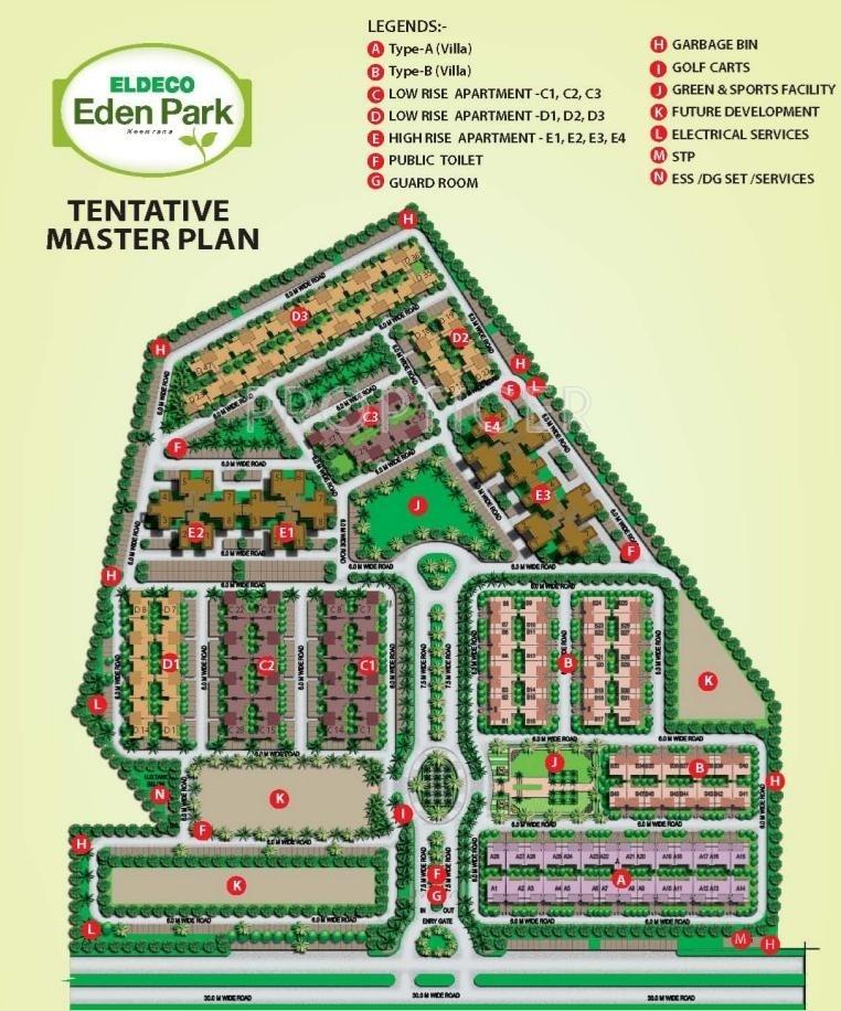 Images for Master Plan of Eldeco Kingston Park