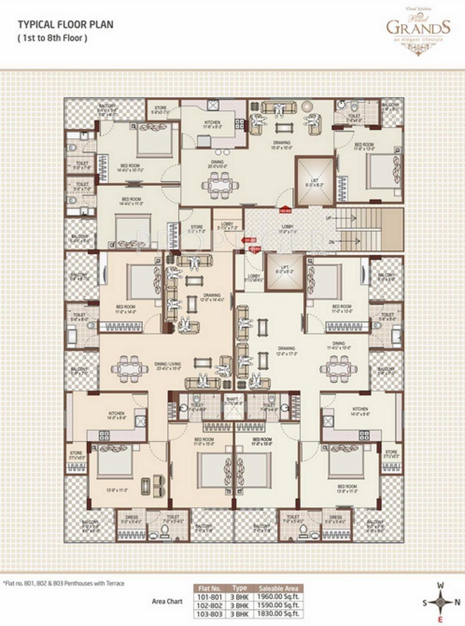 Images for Cluster Plan of Pearl Pearl Grands