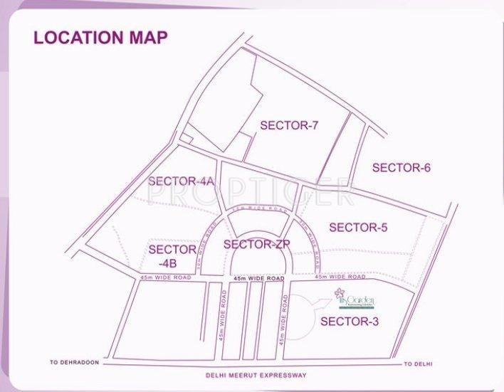Images for Location Plan of Ansal Iris Garden