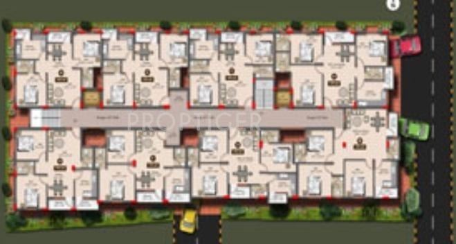 Build Tech Constructions Malars Lotus Pride Cluster Plan