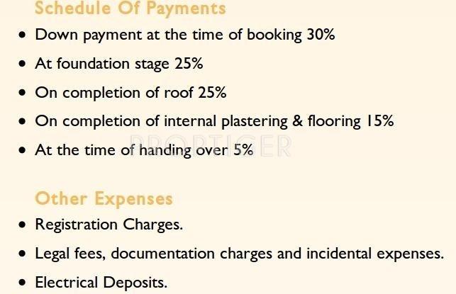 Build Tech Constructions Malars Lotus Pride Payment Plan