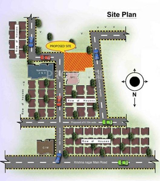 Build Tech Constructions Malars Lavender Site Plan
