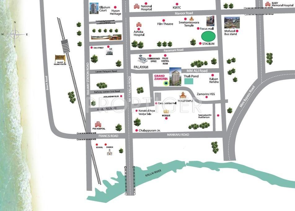 Images for Location Plan of Galaxy Builders Grand Zamoria