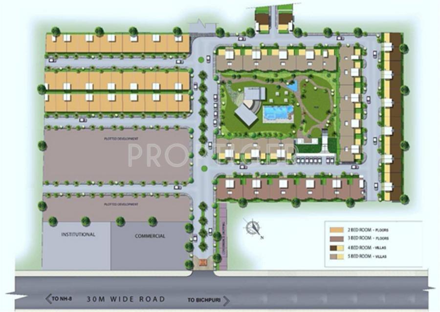 Images for Layout Plan of Habitat Realtech Dream Terraces Villas