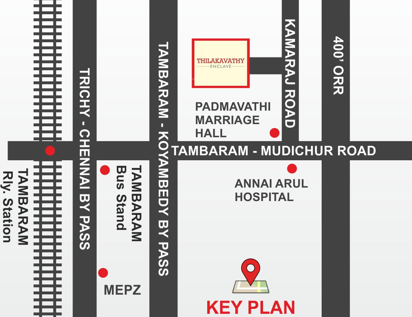 Images for Location Plan of Manju Thilakavathi Enclave